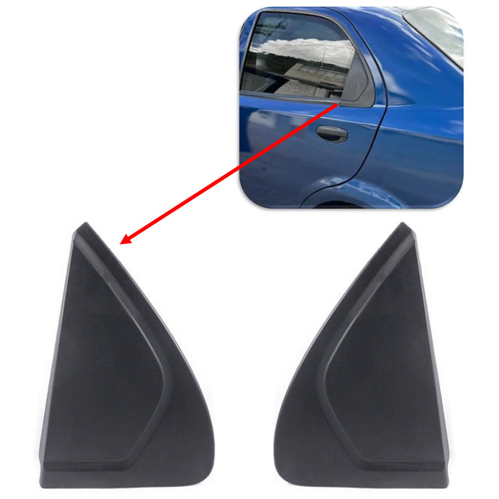 Tapa Triangulo Puerta Trasera Chevrolet Aveo 4 Puertas 2005-2010 Sedan X2