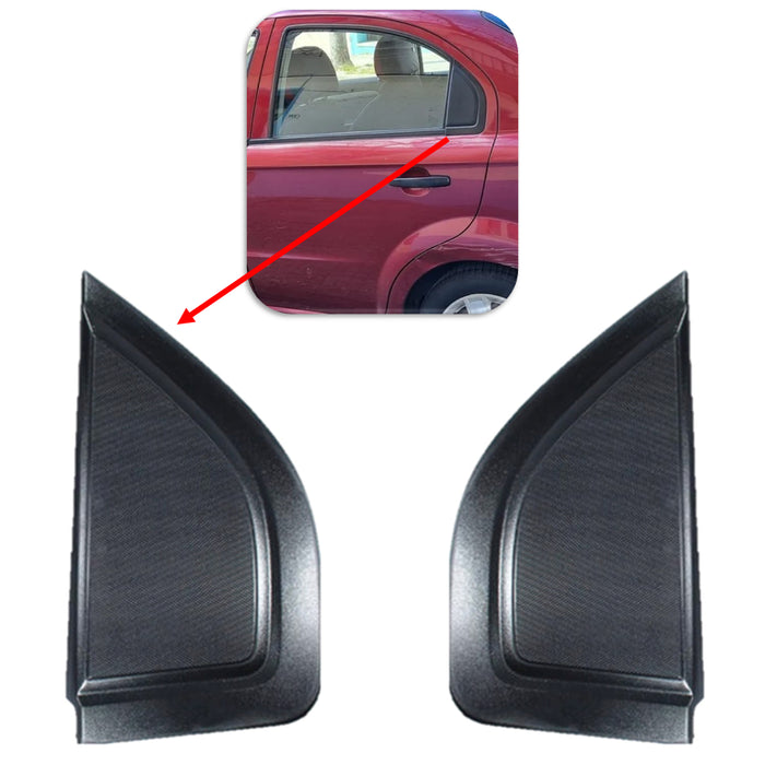 Tapa Triangulo Puerta Trasera Aveo Lt Ls 2007-2015 X2