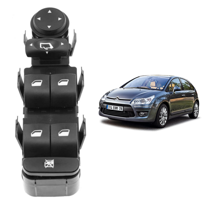 Mando Control Suiche Elevavidrios Citroen C4 2004-2015