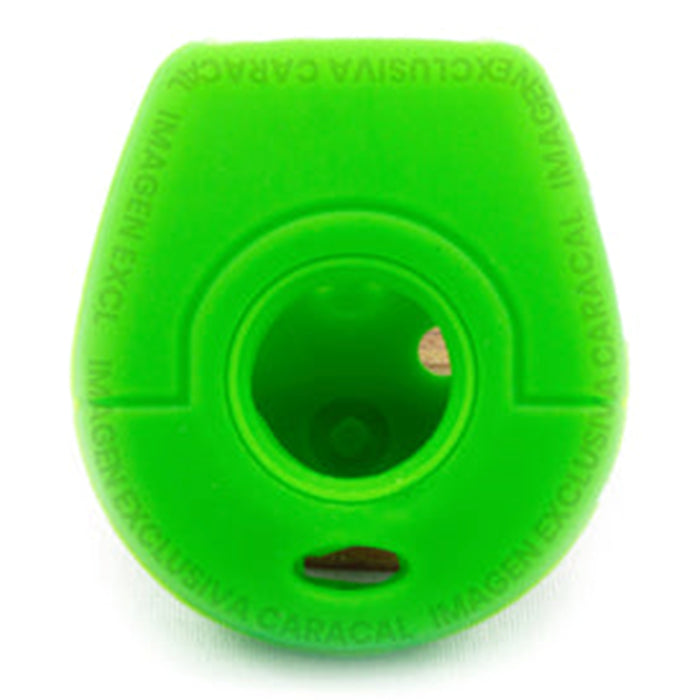 Forro Control Silicone Chery Qq Qq3 Qq6 Cowin Arauca 2011-2016 2 Botones Verde