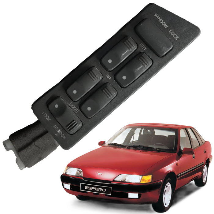 Mando Control Suiche Elevavidrios Daewoo Espero 1991-2000