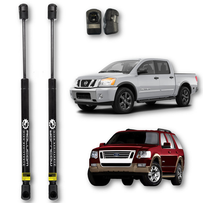 Gato Amortiguador Nissan Titan Ford Explorer 2002-2010 Capot X2