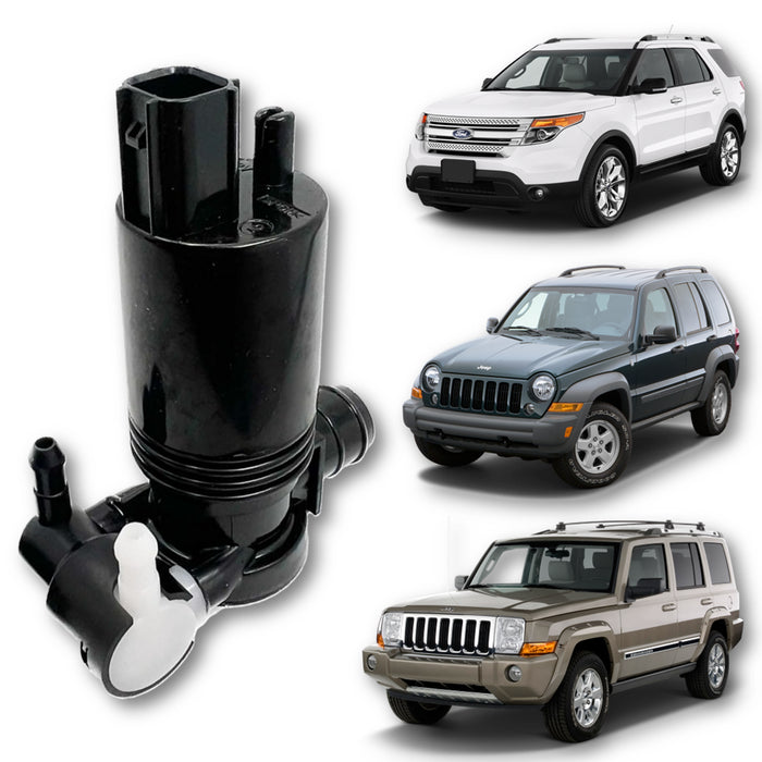 Bomba Envase Limpiaparabrisas Dodge Durango Grand Caravan Town Country Ford Fiesta Explorer Liberty Kj Commander Grand Cherokee 2005-2019