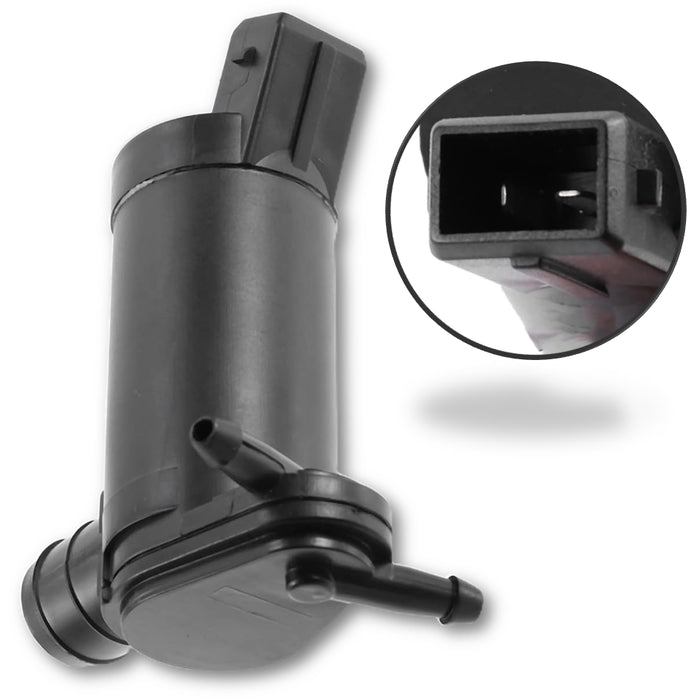 Bomba Envase Limpiaparabrisas Ford Granada Sierra Ka Focus Citroen Berlingo Peugeot 206 307 Partner 1998-2015 2 Pines