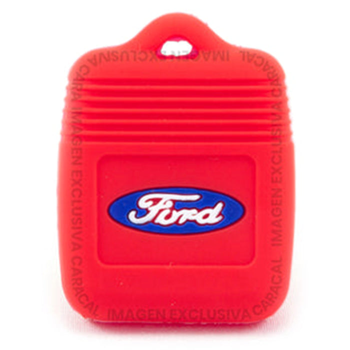 Forro Control Silicone Ford Escape 2001-2014 Expedition 2001-2014 Renaulttaleza Lariat 2001-2008 Fusion 2006-2012 Ranger 1998-2011 Explorer 1998-2014 3 Botones Rojo