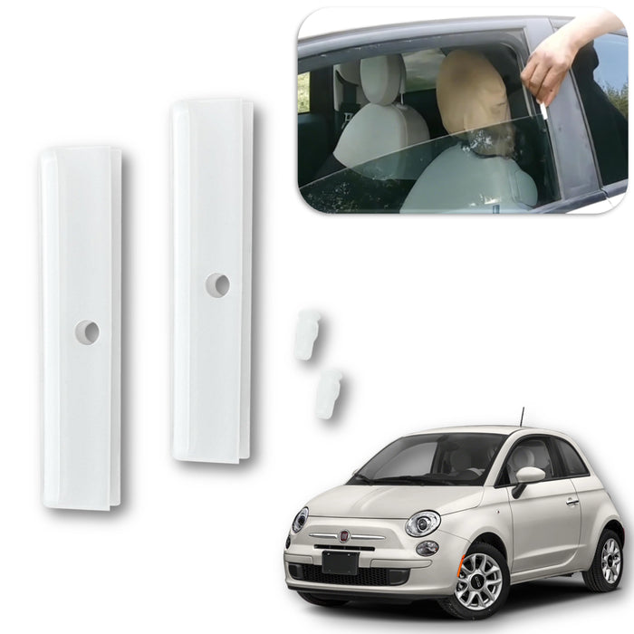 Base Plástica Guia Vidrio Fiat 500 2012-2019 X2
