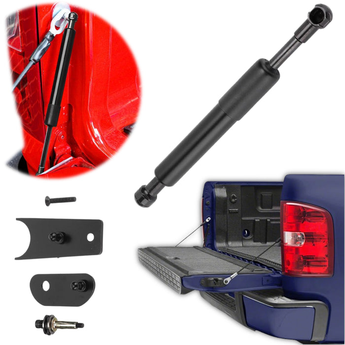 Gato Amortiguador Chevrolet Silverado 2007-2019 Compuerta Kit Adaptación