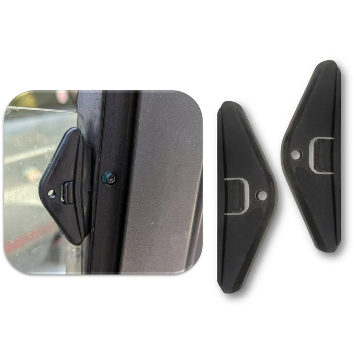 Base Plástica Guia Vidrio Sunbird Cavalier 1982-1994 X2