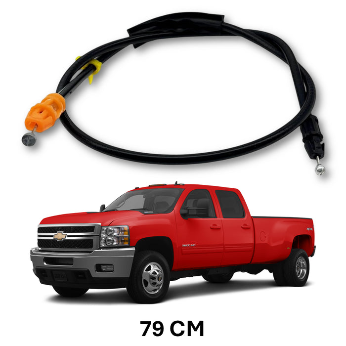Guaya Cerradura Chevrolet Silverado Tahoe Avalacha 2007-2015 Apertura Manilla Interna 79 Cm