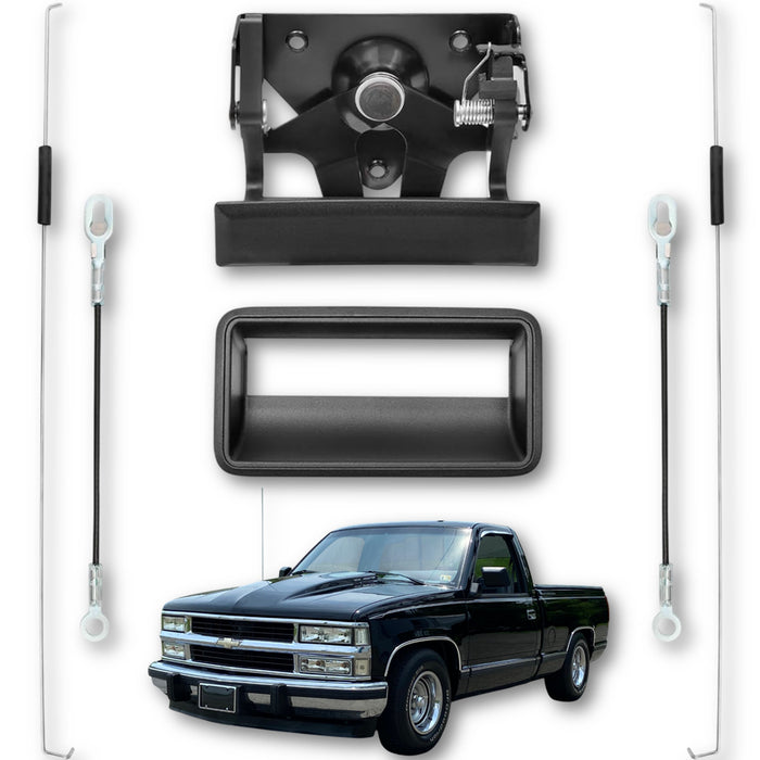 Kit Ajuste Compuerta Chevrolet Silverado Cheyenne 1988-2002 Bizel Metal