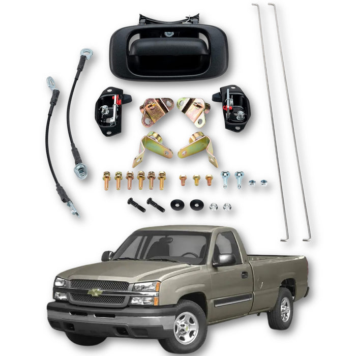 Kit Ajuste Compuerta Chevrolet Silverado 1999-2006