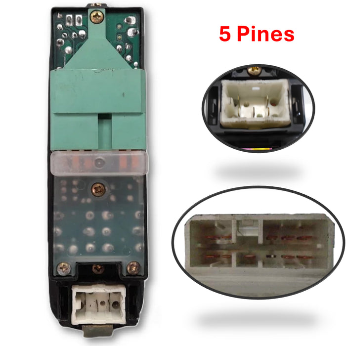 Mando Control Suiche Elevavidrios Chevrolet Esteem 1999-2006 5 Pines