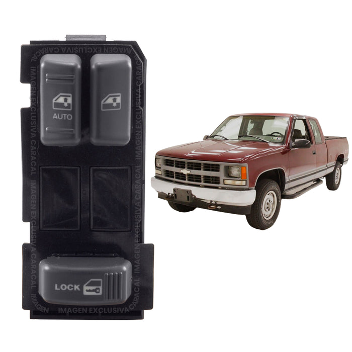 Mando Control Suiche Elevavidrios Chevrolet Grand Blazer Silverado Cheyenne 1995-2005 2 Puertas