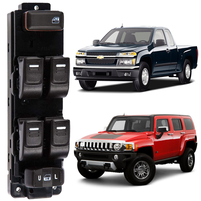 Mando Control Suiche Elevavidrios Hummer H3 2006-2010 Chevrolet Colorado 2004-2012