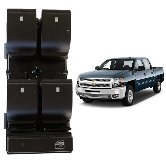 Mando Control Suiche Elevavidrios Chevrolet Silverado Lt 2007-2019 4 Puertas