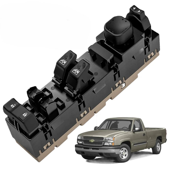Mando Control Suiche Elevavidrios Chevrolet Cheyenne Silverado 2003-2007