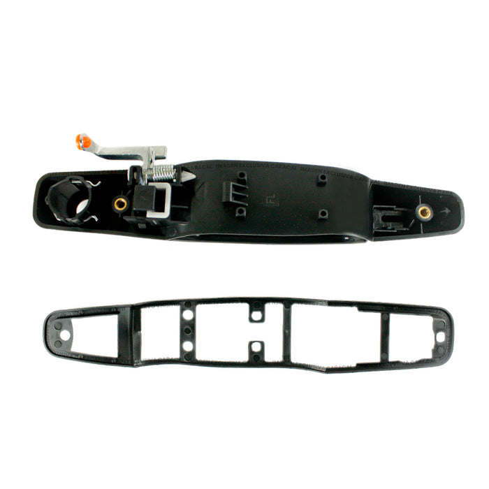 Manilla Externa Chevrolet Tahoe Avalanche Silverado 2007-2014 Negra Lisa Delantera Izquierda