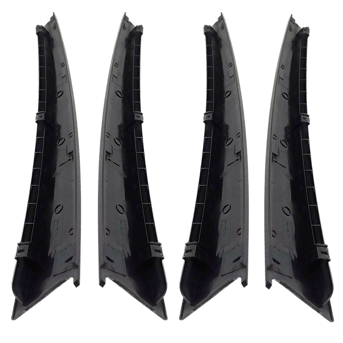 Moldura Paral Decorativo Pletina Puerta Chevrolet Optra Sedan 2004-2015 Metálico Juego X4