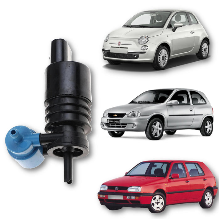 Bomba Envase Limpiaparabrisas Fiat Marea Tempra Idea Palio Alfa Romeo Seat Cordoba Ibiza Vw Caddy Golf Chevrolet Astra Corsa Meriva Grand Vitara Xl7 1993-2019