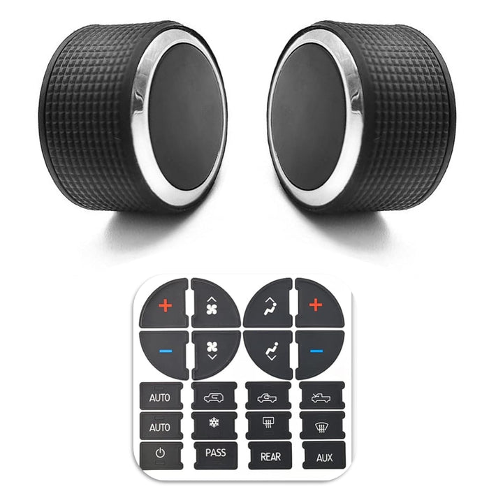 Perilla Aire Acondicionado Chevrolet Silverado Tahoe Avalanche 2007-2015 Juego X2 + Stikers