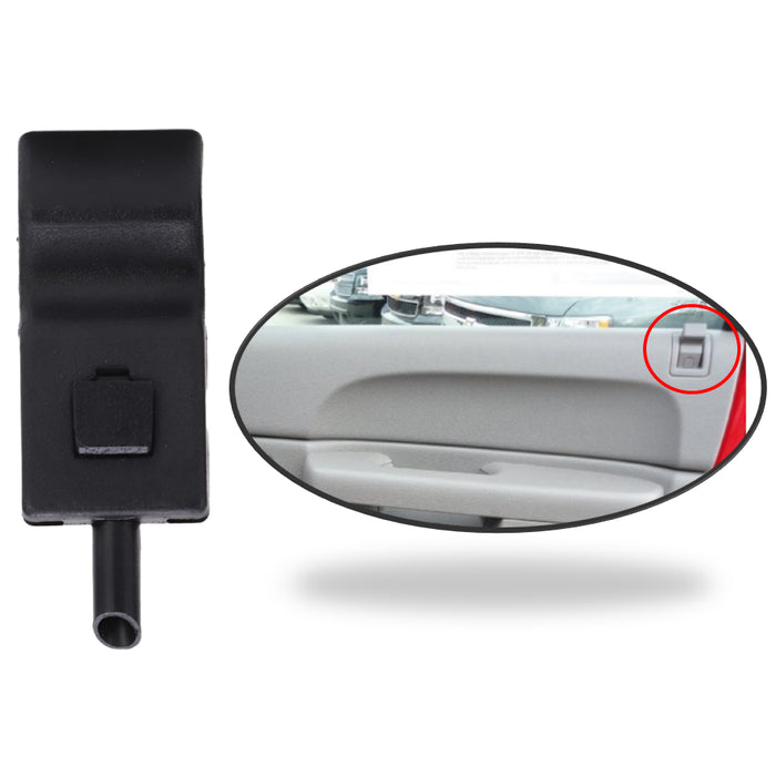 Perilla Seguro Hummer H2 Chevrolet Tahoe Avalanche Silverado 2007-2015 X2 Negro