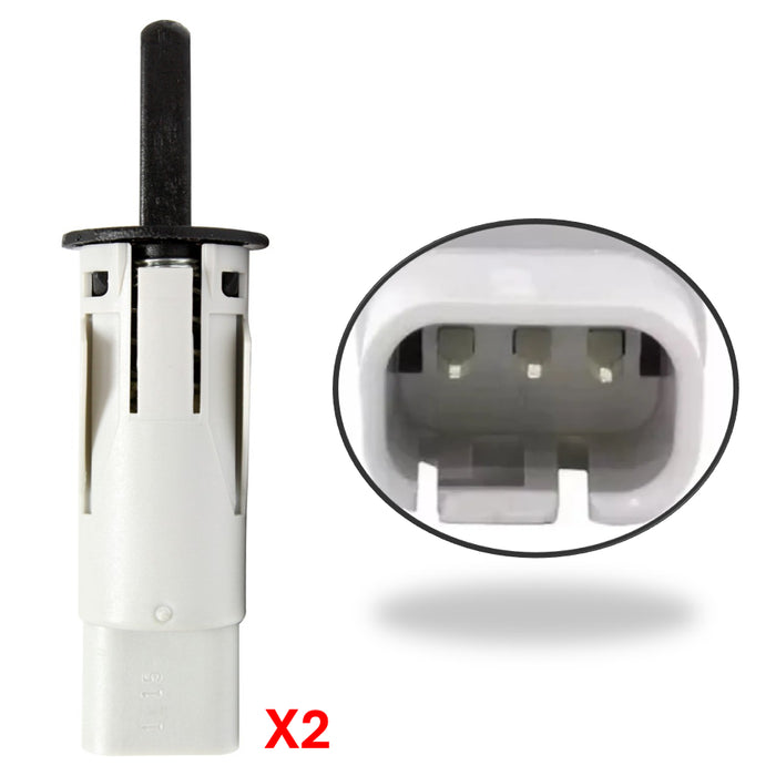 Pulsador Interruptor Luz Cortesía Puerta Chevrolet Cheyenne Grand Blazer 1988-2000 X2