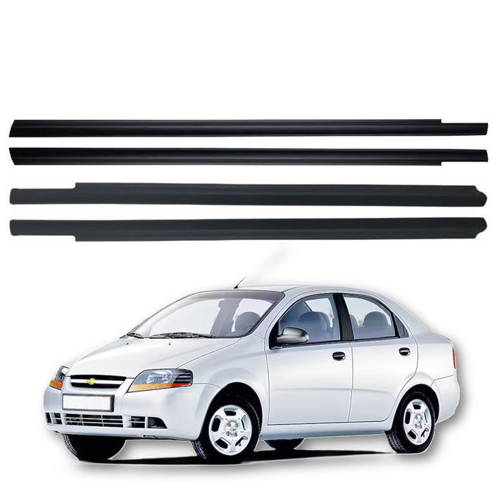 Cepillo Lamevidrio Chevrolet Aveo 2005-2010 Sedan Externo X4