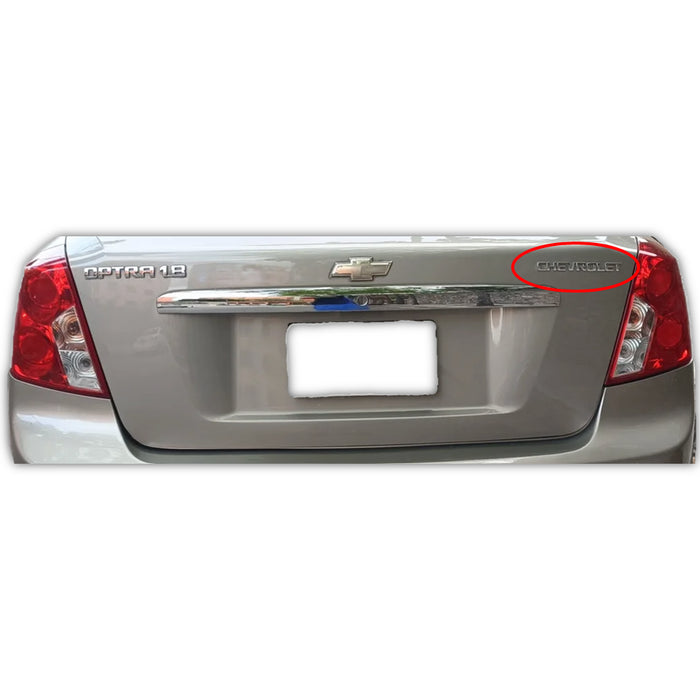 Emblema "Chevrolet" Tapa Maleta Chevrolet Optra 2005-2015