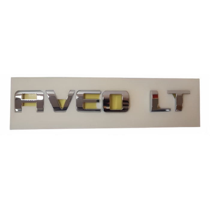 Emblema "Aveo Lt" Tapa Maleta Chevrolet Aveo Lt 2011-2015