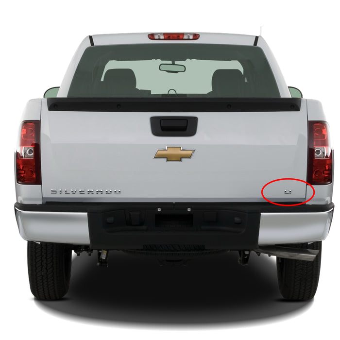 Emblema Compuerta "Lt" Chevrolet Tahoe Silverado Avalanche 2007-2015