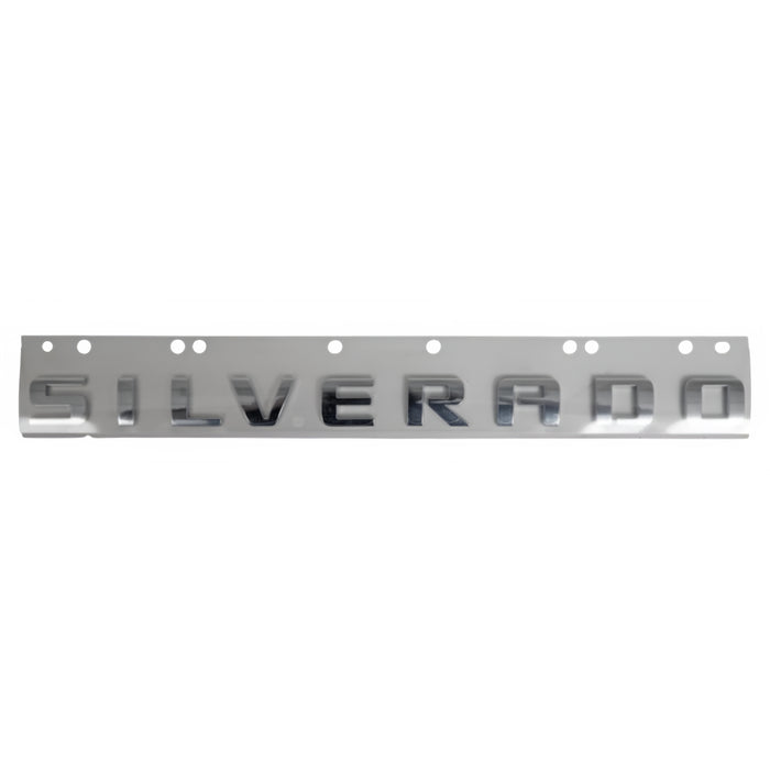 Emblema "Silverado" Puerta Lateral Chevrolet Silverado 2007-2019