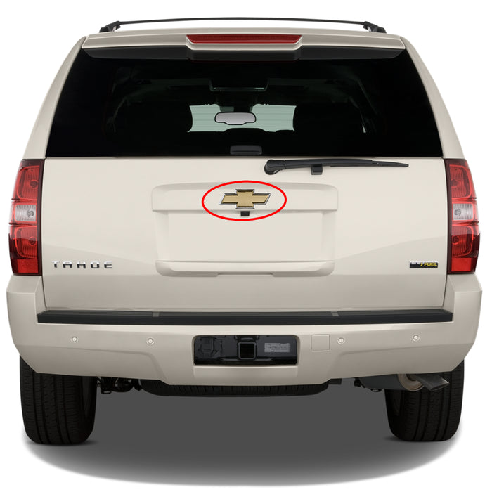 Emblema Logo Compuerta Chevrolet Tahoe Avalanche Silverado 2007-2015