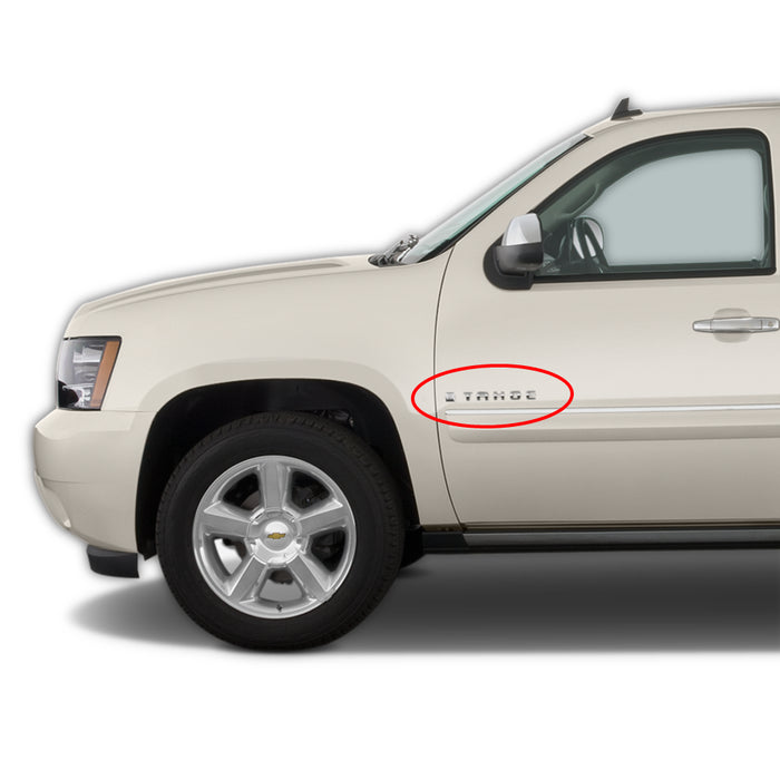 Emblema "Tahoe" Puerta Lateral Chevrolet Tahoe 2007-2020