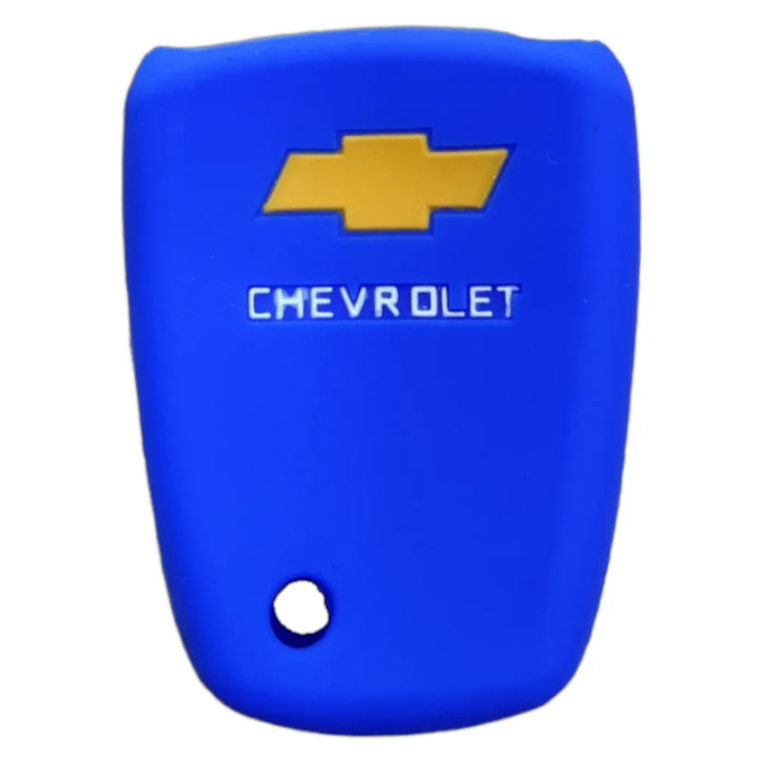 Forro Control Silicone Chevrolet Optra Grand Vitara Spark Aveo Chevistar 2005-2015 4 Botones Azul
