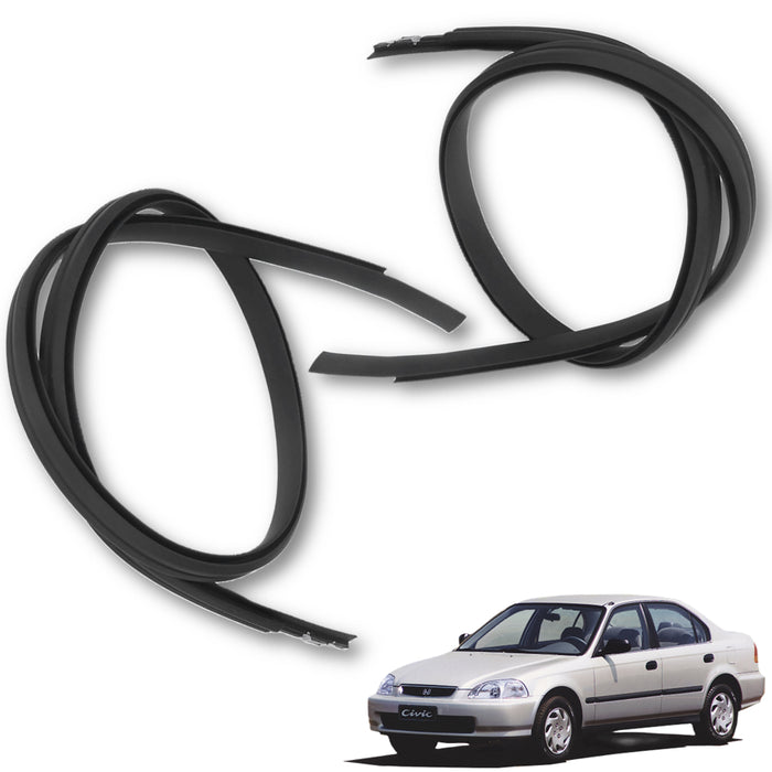 Goma Platina Moldura Civic 1996-2000 Canal Techo X2