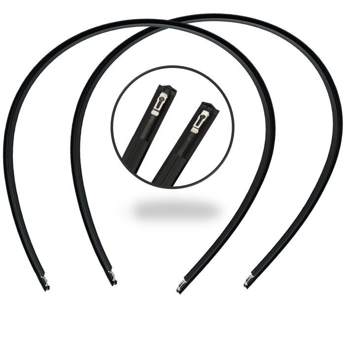 Goma Platina Moldura Honda Civic 2001-2005 Canal Techo X2