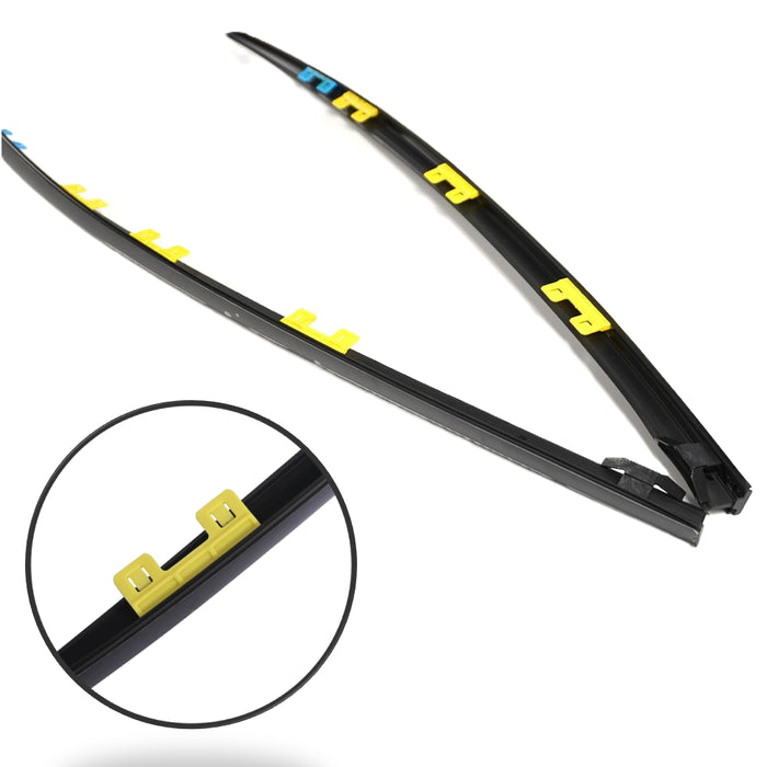 Goma Platina Moldura Honda Civic 4 Ptas 2006-2011 Canal Techo X2