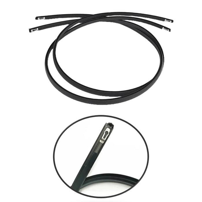 Goma Platina Moldura Honda Fit 2001-2008 Canal Techo X2