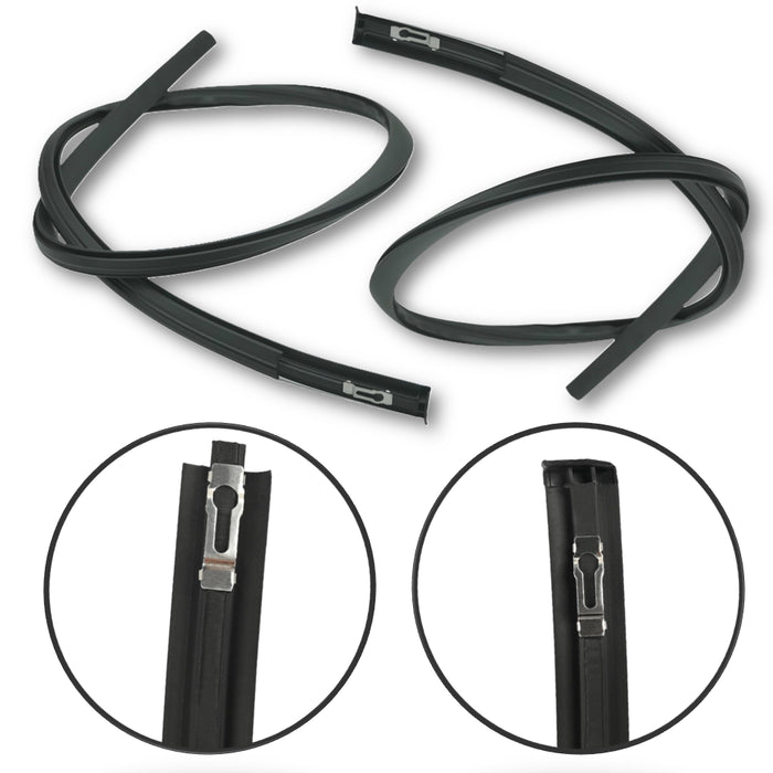 Goma Platina Moldura Honda Fit 2015-2021 Canal Techo X2