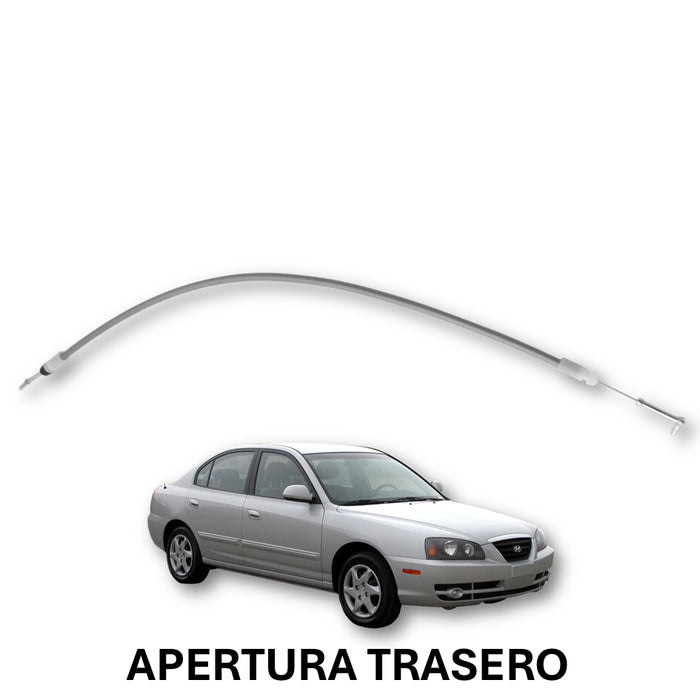 Guaya Cerradura Hyundai Elantra 2001-2012 Apertura Manilla Interna Trasera