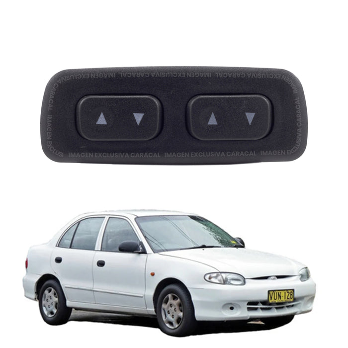 Mando Control Suiche Elevavidrios Hyundai Accent 1995-2006