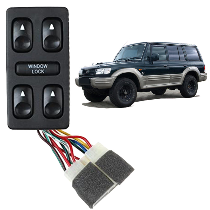 Mando Control Suiche Elevavidrios Hyundai Galloper 1992-1994