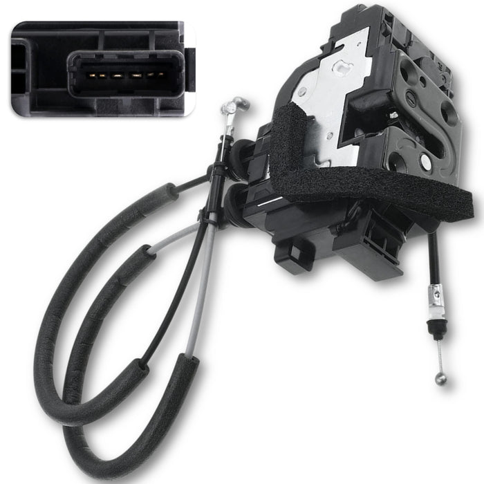 Cerradura Hyundai Santa Fe 2007-2009 Delantera Derecha