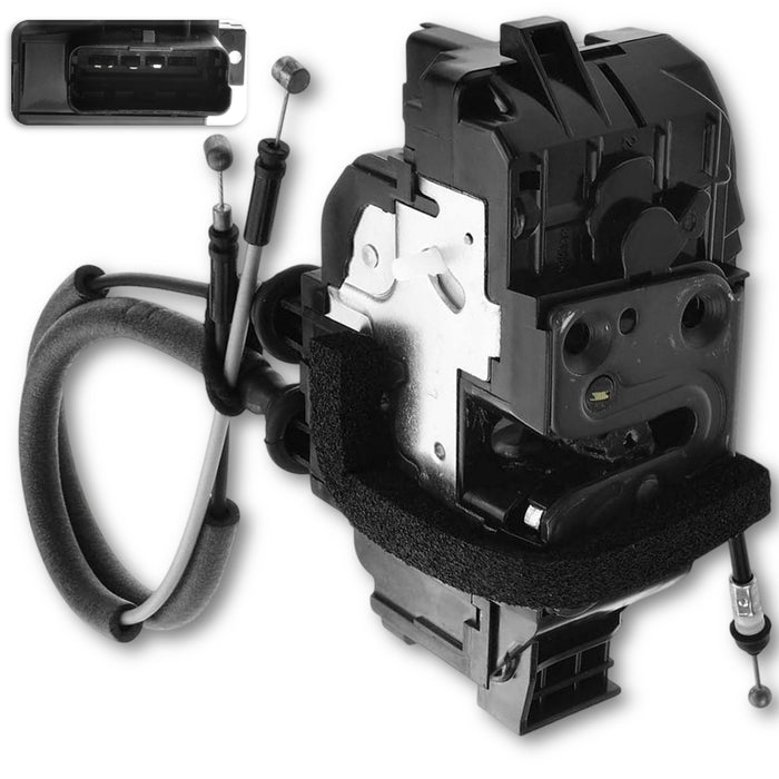 Cerradura Hyundai Santa Fe 2007-2009 Trasera Derecha