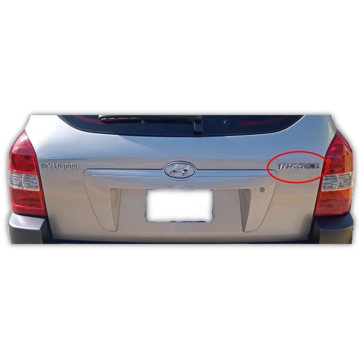 Emblema "Tucson" Maleta Hyundai Tucson 2005-2009