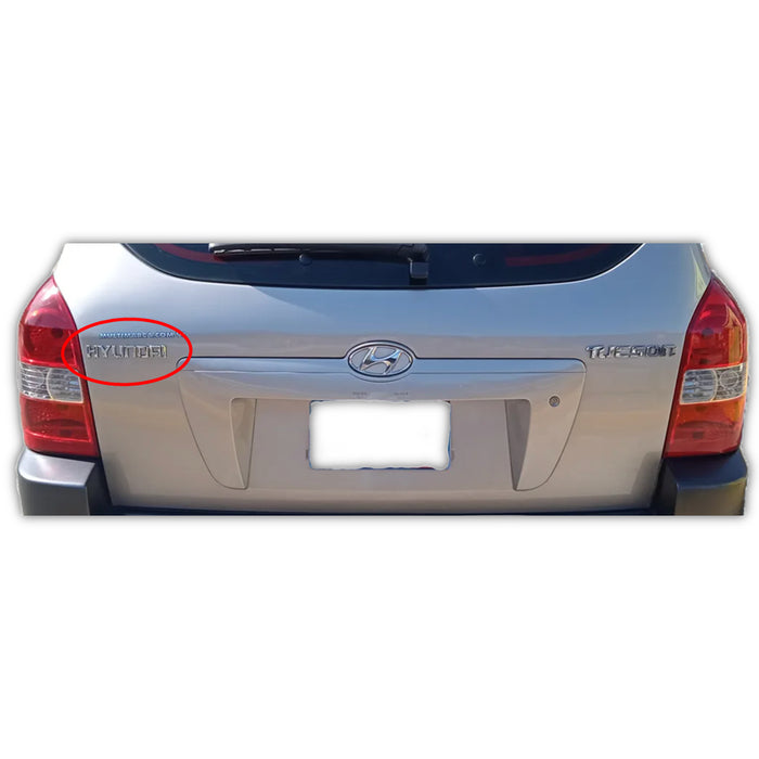 Emblema "Hyundai" Compuerta Hyundai Tucson 2005-2009