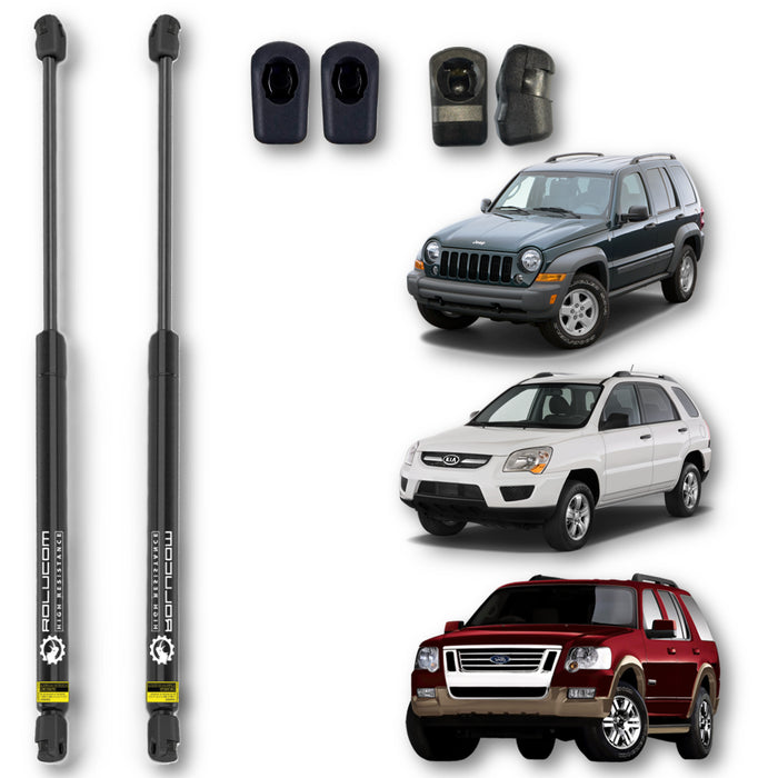 Gato Amortiguador Vidrio Compuerta Gm Ford Jeep Vidrio Compuerta X2