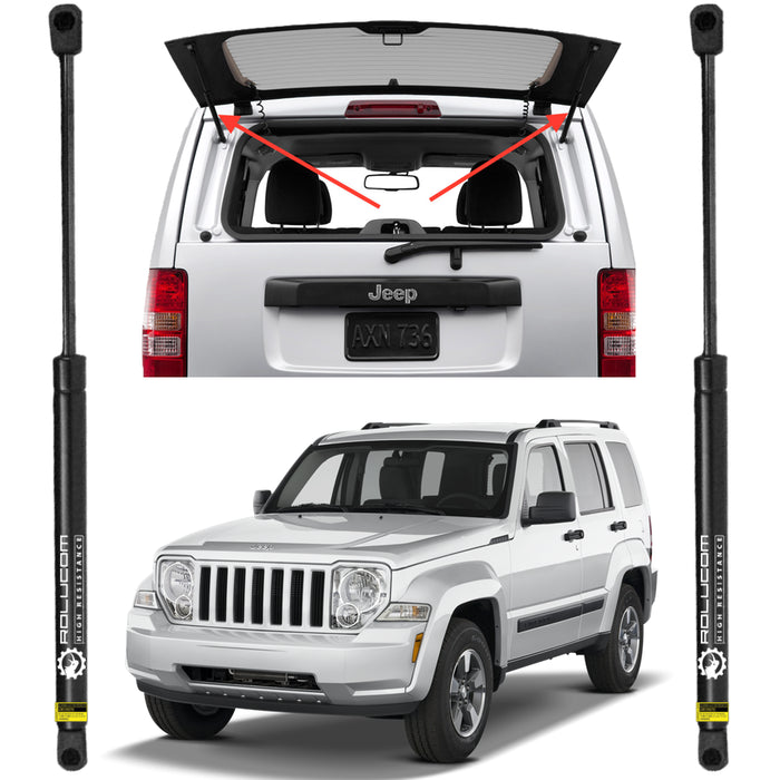 Gato Amortiguador Jeep Cherokee Kk 2008-2015 Vidrio Compuerta X2