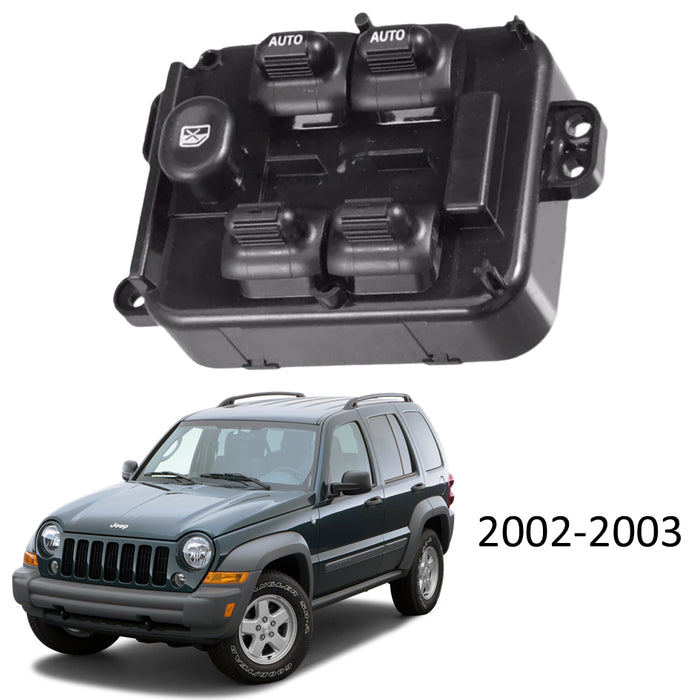 Mando Control Suiche Elevavidrios Jeep Cherokee Liberty Kj 2002-2003
