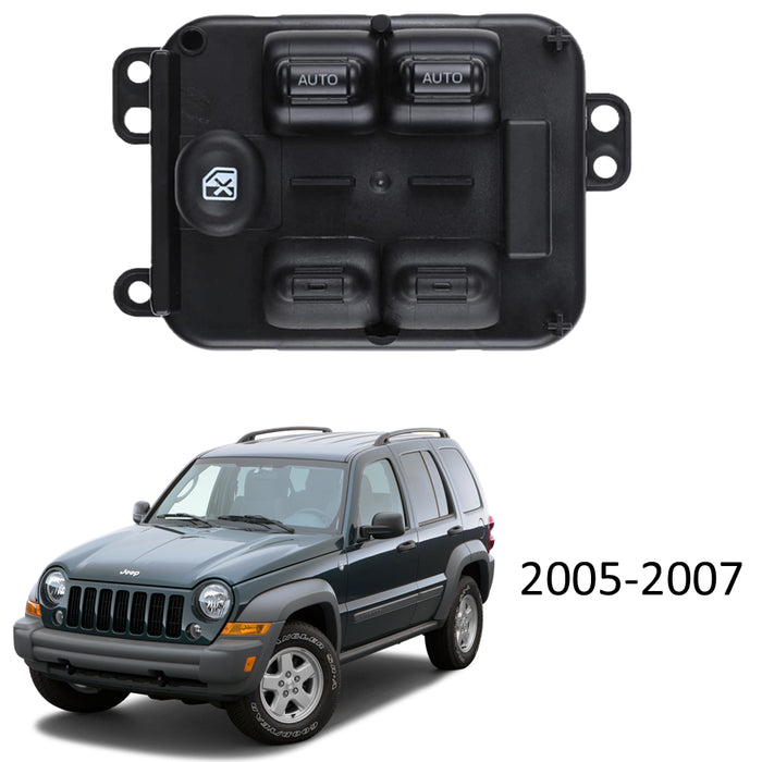 Mando Control Suiche Elevavidrios Jeep Cherokee Liberty Kj 2005-2007